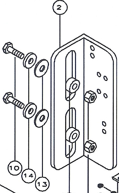 #10 PL-65 Special hex head cap screw CMC-6016